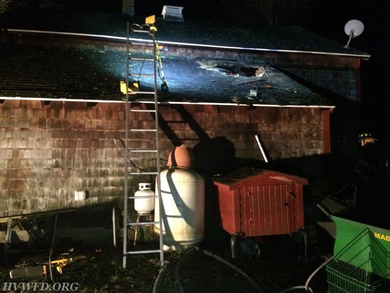 Skannock Hill Rd Structure Fire 12/19/14